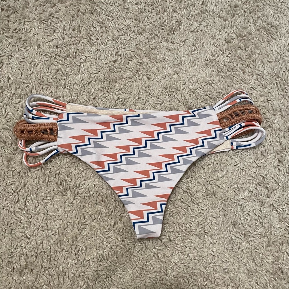Acacia Ziggy print Panama bottoms